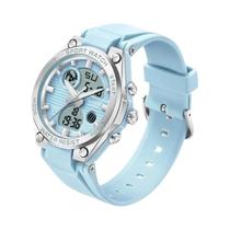 Relógio De Pulso Feminino 50m À Prova D'água LED Digital Esportivo Cronógrafo Quartzo SANDA G Style