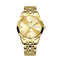 Relógio De Pulso Feminino À Prova d'Água Luxuoso Quartz LIGE Moda Casual Esportivo Militar