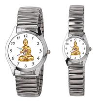 Relógio de Pulso Feminino Buda Budismo 3499G