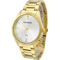 Relógio De Pulso Feminino Com Pingente De Coração Original Mondaine