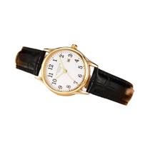 Relógio De Pulso Feminino De Couro À Prova d'Água CHRONOS Luxuoso Com Data E Caixa Relógio De Pulso Feminino De Couro À Prova d'Água CHRONOS Luxuoso Com Data E Caixa