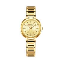 Relógio De Pulso Feminino De Luxo Em Aço Inoxidável Luminoso À Prova d'Água Quartz CURREN Relógio