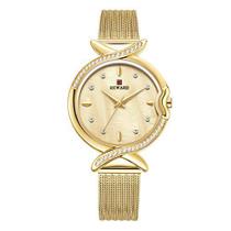 Relógio de pulso feminino de quartzo da Reward, design de diamante simplificado para mulheres, elegante e refinado, à pr Relógio de pulso feminino de quartzo da Reward, design de diamante simplificado para mulheres, elegante e refinado, à pr