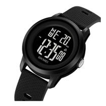 Relógio De Pulso Feminino Digital A Prova D'Água 5 Atm Preto