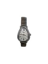 Relógio de Pulso Feminino Doluck Quartz com Caixa de Serpente e Strass