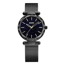 Relógio de Pulso Feminino DOM Elegante Céu Estrelado Casual À Prova D'Água Relógio de Pulso Feminino DOM Elegante Céu Estrelado Casual À Prova D'Água