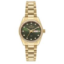 Relógio de Pulso Feminino Nh06AA-1V Automático Pulseira Metal Dourado Technos Relógio de Pulso Feminino Nh06AA-1V Automático Pulseira Metal Dourado Technos
