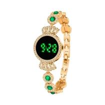 Relógio De Pulso Feminino Oval De Quartzo Luxuoso E Leve Para Vestir