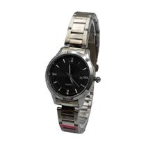 Relógio de pulso Feminino Pequeno Quartzo Com Calendario strass Aço A Prova D'água