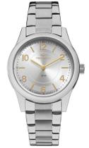 Relógio De Pulso Feminino Technos Boutique Prata Clássico Casual para Uso no dia dia 2035MFUS/3K Relógio De Pulso Feminino Technos Boutique Prata Clássico Casual para Uso no dia dia 2035MFUS/3K