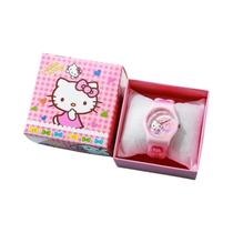 Relógio De Pulso Infantil À Prova d'Água Hello Kitty Com Padrão 3D De Desenho Animado Kuromi