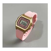 Relogio De Pulso Infantil Menina Cosmos Adolescente Rosa