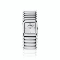 Relógio De Pulso Jean Vernier Pulseira De Aço Jv03637