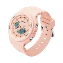 Relógio De Pulso Masculino À Prova d'Água Militar Esportivo Quartz Com Duplo Display Luminosa SANDA