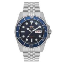 Relógio de Pulso Masculino Automatic Orient Cor Prata F49SS033 D1SX Coleção Exclusiva