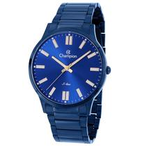 Relógio de Pulso Masculino Azul Champion Slim Analógico CN21096K