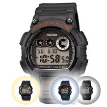 Relógio de Pulso Masculino Casio Digital Alarme Vibratório 10 Anos de Bateria Prova Dágua W-735
