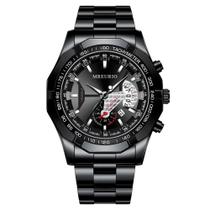 Relógio de Pulso Masculino com Pulseira de Aço Premium - MREURIO