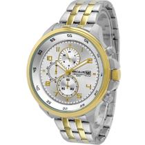 Relógio De Pulso Masculino Cronógrafo Seculus Original 100m