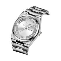 Relógio De Pulso Masculino De Quartzo Com Pulseira De Aço, Calendário, Luz Noturna, À Prova d'Água,