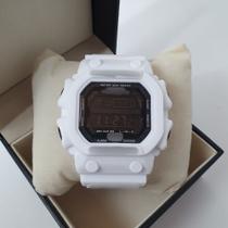 Relógio De Pulso Masculino Digital Esportivo Multifunções Branco - Preto