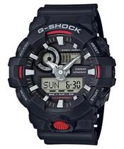 Relógio de Pulso Masculino Marca Casio G-Shock Anadigi Preto Vermelho Camuflado Azul Militar Branco Verde Cinza GA-700