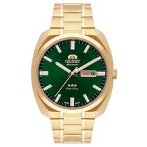 Relógio De Pulso Masculino Orient Fg49gg021 E1kx Fundo Verde Relógio De Pulso Masculino Orient Fg49gg021 E1kx Fundo Verde