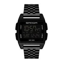 Relógio de Pulso Masculino Sanda Casuais Visor Led DIGITAL Relogio Á Prova Dágua Relógio de Pulso Masculino Sanda Casuais Visor Led DIGITAL Relogio Á Prova Dágua