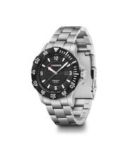 Relógio de pulso masculino Suíco Wenger Seaforce aço inox 01.0641.131