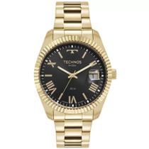 Relógio de Pulso Masculino Technos Analógico Riviera Dourado 2415DT/1P