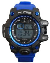 Relógio de Pulso Militar Azul Masculino Prova Dágua Europa