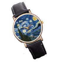 Relógio de Pulso Noite Estrelada Volta ao Mundo dos Sonhos Relógio de Pulso Noite Estrelada Volta ao Mundo dos Sonhos