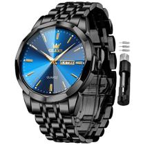 Relógio de pulso OLEVS Business Dress analógico de quartzo para homens Relógio de pulso OLEVS Business Dress analógico de quartzo para homens