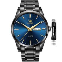 Relógio de pulso OLEVS Business Dress analógico de quartzo para homens Relógio de pulso OLEVS Business Dress analógico de quartzo para homens