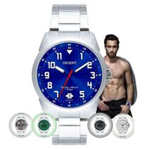 Relogio De Pulso Orient Analogico Masculino Esportivo Classico Prova Dágua MBSS1154A