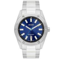 Relógio de Pulso Orient Masculino Analógico Aço Inox Prova Dágua 50 Metros Robusto Calendário CasuaX