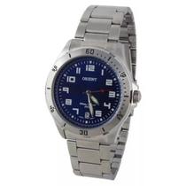 Relógio de pulso Orient Masculino fundo azul MBSS1155A