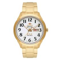 Relógio de Pulso Original Orient Dourado Aço Automático Masculino 469GP074