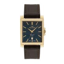 Relógio de Pulso Original Technos Analógico em Aço e Couro Masculino 2115TVM