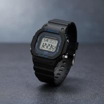 Relógio De Pulso Preto Design Simples, Funcional Elegan