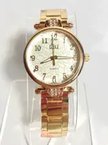 Relógio de Pulso Quartz Feminino Prova d água 3Bar