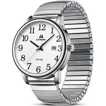 Relógio de quartzo analógico LN LENQIN Easy Read à prova d'água de 38 mm para homens