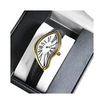 Relógio De Quartzo Com Pulseira De Couro Unissex Design Medieval Alienígena Moda Y2K