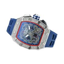 Relógio De Quartzo De Liga De Moda Para Negócios Com Pulseira De PU Multifuncional Pequeno De Três