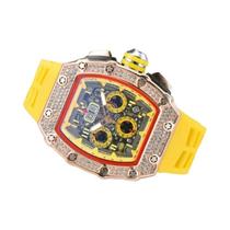 Relógio De Quartzo De Liga Para Negócios Com Pulseira De PU Multifuncional Pequeno De Três Ponteiros