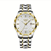 Relógio de Quartzo de Luxo LIGE para Homens & Mulheres - Pulseira de Aço Inoxidável Relógio de Quartzo de Luxo LIGE para Homens & Mulheres - Pulseira de Aço Inoxidável