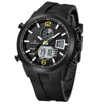 relógio de quartzo digital masculino esportivo multifunções à prova d'água relógio de quartzo digital masculino esportivo multifunções à prova d'água