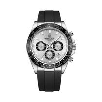 Relógio De Quartzo Esportivo Masculino De Luxo À Prova d'Água NAVIFORCE Com Pulseira De Silicone