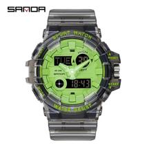 Relógio de quartzo estilo G masculino, marca top, esporte, militar, LED Relógio de quartzo estilo G masculino, marca top, esporte, militar, LED