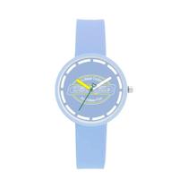 Relógio De Quartzo Feminino Com Pulseira De Silicone, Design Simples, Estilo Universitário